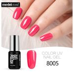 Buy Modelones Classic Color Gel UV Nail Gel Lacquer Soak Off UV Lamp Nail Gel Polish Long Lasting Glitter UV Nail Polish (8005) (7 ml) - Purplle