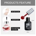 Buy Modelones Classic Color Gel UV Nail Gel Lacquer Soak Off UV Lamp Nail Gel Polish Long Lasting Glitter UV Nail Polish (8015) (7 ml) - Purplle
