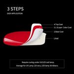 Buy Modelones Classic Color Gel UV Nail Gel Lacquer Soak Off UV Lamp Nail Gel Polish Long Lasting Glitter UV Nail Polish (8015) (7 ml) - Purplle