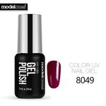 Buy Modelones Classic Color Gel UV Nail Gel Lacquer Soak Off UV Lamp Nail Gel Polish Long Lasting Glitter UV Nail Polish (8049) (7 ml) - Purplle