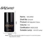 Buy NAILWIND Gel Varnishes hybrid Pure Color Gel Nail Polish Needed UV LED Soak-off Gel Nail Varnishes Long-lasting Gel Manicure Nail Lacquer Semi Permanent Gel Varnish (NW-1550) (7 ml) - Purplle