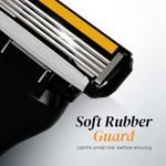 Buy Letsshave Pro 4 Shaving Manual Razor For Men -1 Razor Handle + Pro 4 Blade + Razor Cap - Purplle