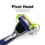 Buy LetsShave Pro 6 Plus Face & Body Razor - Pack of 1 - Purplle