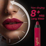 Buy Purplle Lip Crayon, Matte Mate, Red - From Never To Forever 1 (2.8 g) - Purplle