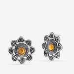 Buy Queen Be Oxidised Entwined Tops, Yellow Center - ED19001 - Purplle
