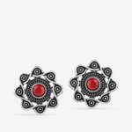 Buy Queen Be Oxidised Entwined Tops, Maroon Center - ED19002 - Purplle