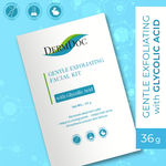 Buy DermDoc Gentle Exfoliating Facial Kit with Glycolic Acid (36 g) - Purplle