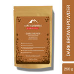 Buy Alps Goodness Natural Henna Powder - Dark Brown (250 gm) - Purplle
