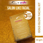 Buy Alps Goodness Gold Glow Facial Kit - Saffron (34 gm) - Purplle