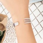 Buy Ferosh Kendall Silver Fork Street Smart HandCuff - Purplle