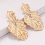 Buy Ferosh Orinda Gazing Golden Earrings - Purplle