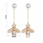 Buy Ferosh Papillon Golden Fly Drop Earrings - Purplle