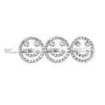 Buy Ferosh Smiley Diamond Studded Hair Pin - Purplle