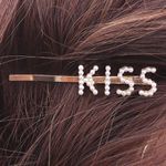 Buy Ferosh Kiss Pearl Golden Hair Pin - Purplle