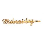 Buy Ferosh Wednesday Alloy Golden Hair Pin - Purplle