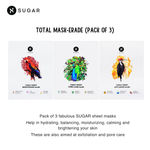Buy SUGAR Cosmetics Total Mask-erade (Pack of 3) - Purplle