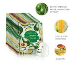Buy Mond'Sub Avocado Nourishing & Tendeing Facial Mask Sheets Pack of 12 - Purplle