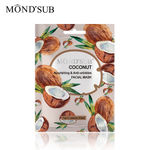 Buy Mond'Sub Coconut Anti-wrinkles Facial Mask Sheets Pack of 1 - Purplle