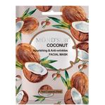 Buy Mond'Sub Coconut Anti-wrinkles Facial Mask Sheets Pack of 2 - Purplle