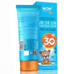 Buy WOW Skin Science Kids Ban-The-Sun Sunscreen Cream SPF 30 PA+++ (100 ml) - Purplle