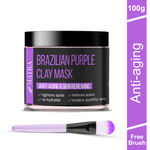 Buy Matra Brazilian Purple Clay Anti-Aging And Skin Renewing Mask (100 g) - Purplle