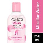 Buy Pond's Vitamin Micellar Water Brightening Rose (250 ml) - Purplle