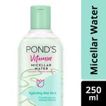 Buy Pond's Vitamin Micellar Water Hydrating Aloe Vera (250 ml) - Purplle