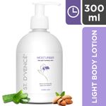 Buy ST. D´VENCE Body Moisturiser For Normal Skin With Almond Oil & Aloe Vera (300 ml) - Purplle