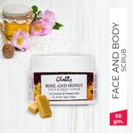 Buy Globus Naturals Honey & Rose Body & Face Scrub (50 gm) - Purplle