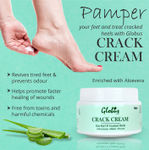Buy Globus Naturals Crack Cream For Dry Cracked Heels & Feet (50 g) - Purplle