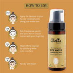 Buy Globus Naturals Skin Brightening Rice Water Foaming Face Wash (150 ml) - Purplle