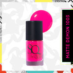 Buy Stay Quirky Nail Polish, Matte Effect, Fluorescent - Matte Demon 1003 (6 ml) - Purplle