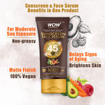Buy WOW Skin Science Matte Finish Sunscreen Serum SPF 45 PA++ - No Parabens, Silicones, Mineral Oil, Oxide, Colour, Benzophenone (50 ml) - Purplle