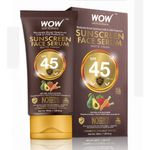 Buy WOW Skin Science Matte Finish Sunscreen Serum SPF 45 PA++ - No Parabens, Silicones, Mineral Oil, Oxide, Colour, Benzophenone (50 ml) - Purplle