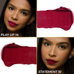 Buy NY Bae Runway Matte Dual Lipstick with Argan Oil, Pink + Maroon - Play Up 14 + Statement 10 (3.5 g X 2) - Purplle