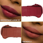 Buy NY Bae Runway Matte Dual Lipstick with Argan Oil, Purple + Nude - Backstage Look 12 + Trends 4 (3.5 g X 2) - Purplle