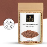 Buy Good Vibes Skin Purifying Roasted Flax Seeds (100 gm) - Purplle