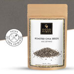 Buy Good Vibes Age Defying Roasted Chia Seeds (100 gm) - Purplle