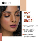 Buy SUGAR Cosmetics - Blend The Rules - Eyeshadow Palette - 04 Fetish (8 Nudes Shades) - Long Lasting, Smudge Proof Eyeshadow for Smoky Eye Look, Paraben-Free - Purplle