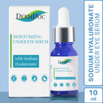 Buy DermDoc Moisturizing under eye serum (10 ml) | under eye serum , Lightweight serum , paraben free , sulfate free , cruelty free , under eye serum with hyaluronic acid - Purplle