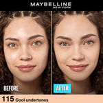 Buy Maybelline New York Fit Me Matte+Poreless Liquid Foundation, 115 Ivory, (30 ml) - Purplle