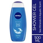 Buy Nivea Fresh Pure Shower Gel (500 ml) - Purplle