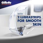 Buy Gillette Skinguard Manual Shaving Razor Blades- pack of 4 cartridges - Purplle