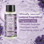 Buy Love Beauty & Planet Natural Argan Oil & Lavender Anti-Frizz Shampoo (400 ml) - Purplle