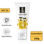 Buy Good Vibes Wide Spectrum Protection Sunscreen with SPF 50 | Non-Greasy, Anti-Ageing | With Aloe Vera | No Parabens, No Animal Testing (100 g) - Purplle
