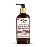 Buy WOW Skin Science Onion & Collagen Anti-Hairfall Conditioner | Reduces Hairfall | Detangles Hair | Smoothens Hair | Reduces Hair Breakage | Strengthens Weak Hair Strands | Boosts Hair Thickness | New & Improved Formulation- 300 ml - Purplle