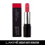 Buy Lakme Absolute Matte Revolution Lip Color - Envious Red 102 (3.5 gm) - Purplle