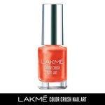 Buy Lakme Color Crush Nail Art - Coral M8 (6 ml) - Purplle