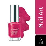 Buy Lakme Color Crush Nail Art - Fuschia M9 (6 ml) - Purplle