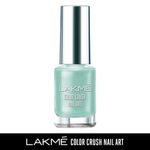 Buy Lakme Color Crush Nail Art - Mint Blue M16 (6 ml) - Purplle